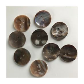 Rund 20mm Naturlig mrk (Brun/beige)